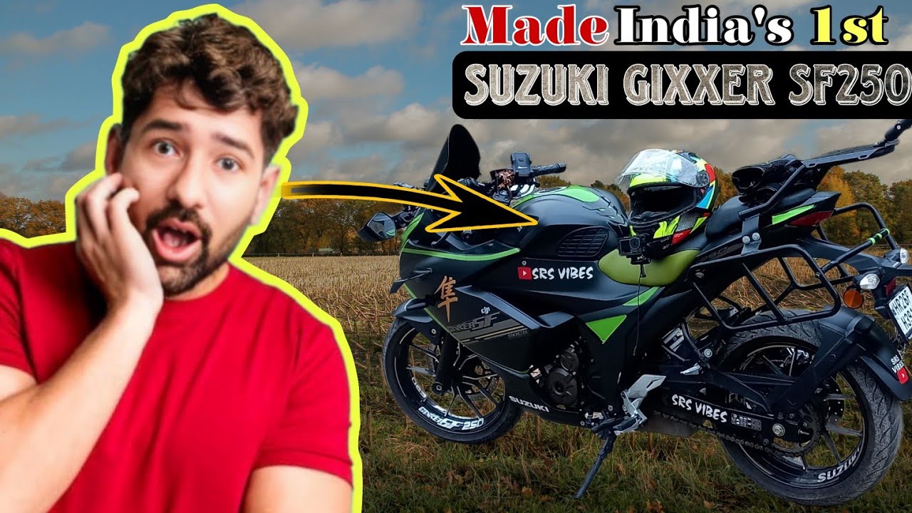 100% Legal | Top 12 Gixxer SF250 Mods | India's First Gixxer SF250 in 2025 | Visor | Fog Light | Key