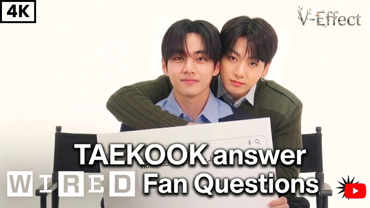 💌BTS TAEHYUNG & JUNGKOOK React to Fan Questions About Their LOVE