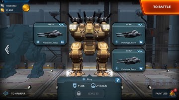 WR war robots test server 2.9.0 new dash prototype light and heavy model, new weapons feature