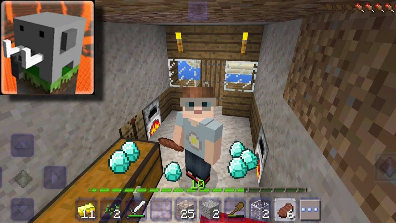 Craftsman Building Craft Survival - Gameplay part 9 - Diamonds