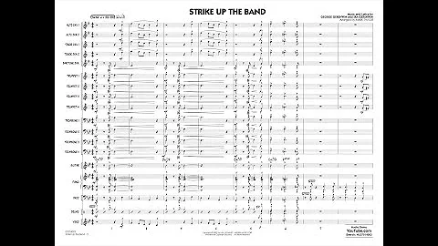 Strike Up the Band arranged by Mark Taylor