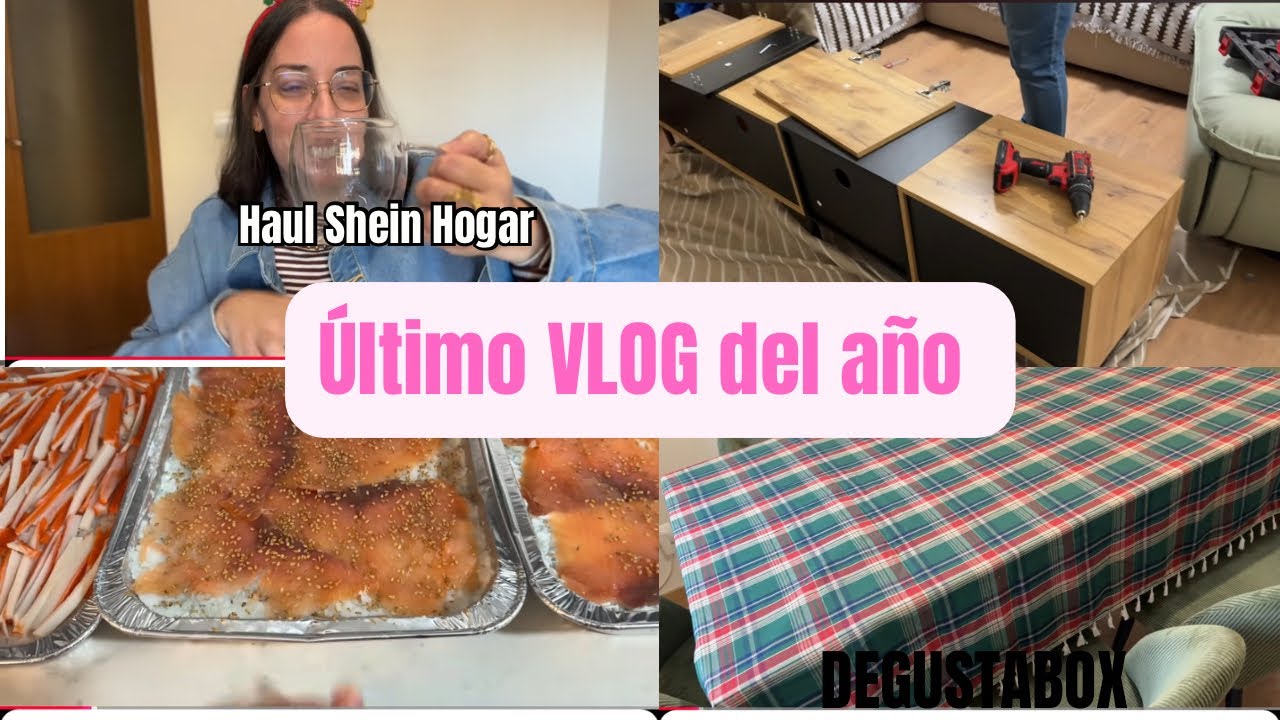Me llaman MENTIROSA/ Montamos MUEBLE TV/ Sushi casero y Haul de SHEIN HOGAR 