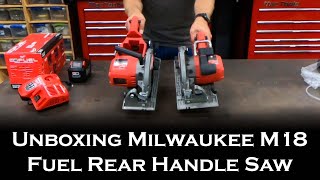 Unboxing The Milwaukee M18 Fuel Rear Handle Circular Saw   #70 by Jared's Shop 4,515 views 2 years ago 12 minutes, 25 seconds