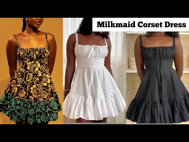 corset milkmaid dress pattern Beginners Steps To Creating A MilkMaid Dress Pattern / Sewing Projects