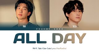 RM - 'All Day (with Tablo)' Color Coded Lyrics | Lirik Terjemahan