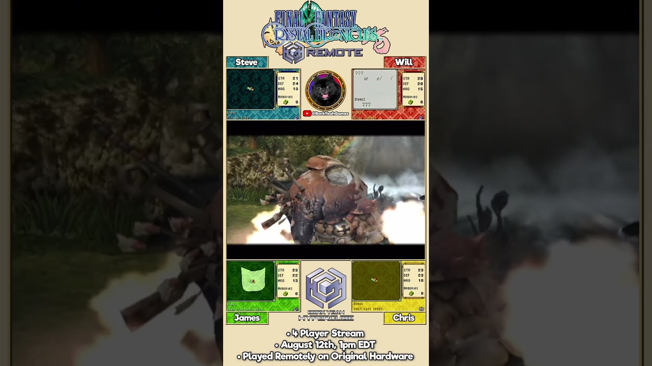Playing FFCC Remotely on Original Hardware! 
