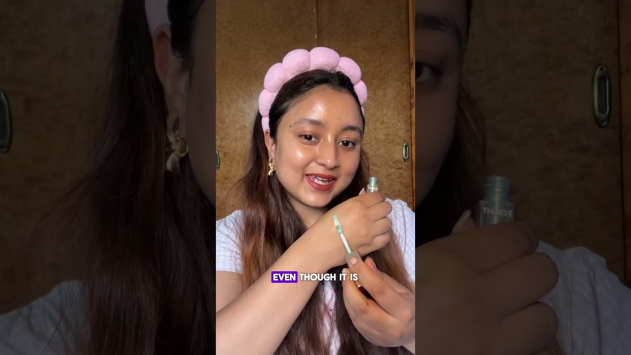 Product that I don’t recommend buying Insight Cosmetics Liquid Eyeshadow Snow flakes ,Rain Forest