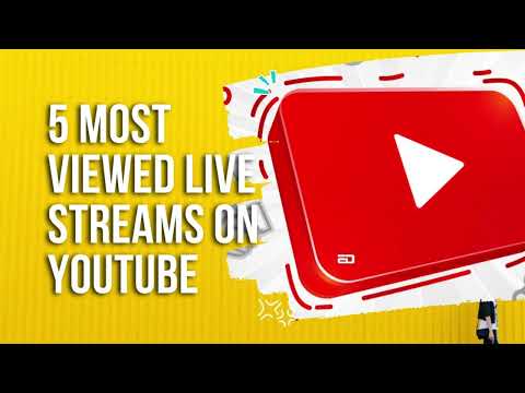 5 Most Viewed Live Streams On YouTube