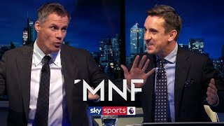 Gary Neville & Jamie Carraghers Hilarious Ysis Of Their Own Performances At Kompany Testimonial