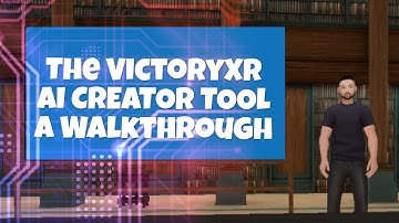 Follow Along With VictoryXR CEO, Steve Grubbs As He Shows You How Easy It Is To Use The AI Creator