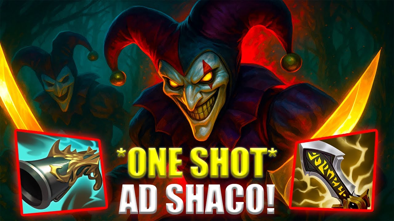 29 Kills ONESHOT Shaco! [League of Legends] Ranked Full Gameplay