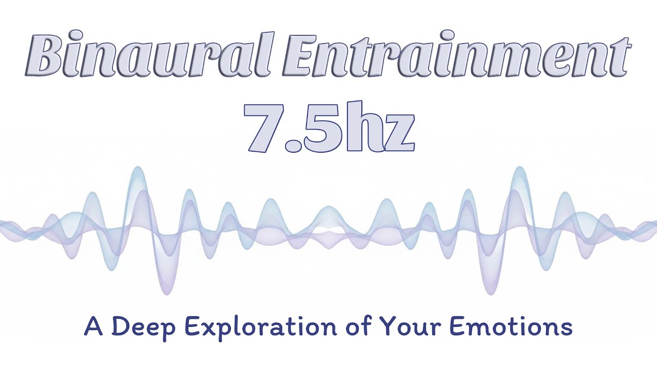 7.5hz Theta Binaural Beat for Explore Your Emotional Inner World | Breathwork Session