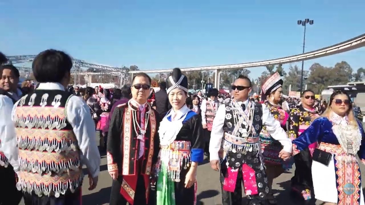 Sacramento Hmong New Year 2024 25  Day 2 Walk ARound Tshav Pob