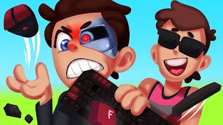 GTA V But We Make Terroriser RAGE QUIT Cause He Can't Compete With Us!