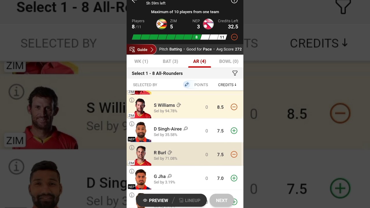 ZIM vs NEP Dream11 Prediction | ZIM vs NEP Dream11 Prediction Today Match | ZIM vs NEP 