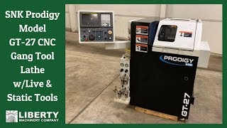 Used SNK Prodigy GT 27 Gang Tool Lathe For Sale — Liberty