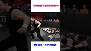 I RECREATED THE SHIELD DEBUT IN WWE 2K14 WATCH NOW  #shorts #ytshorts #wwe2k14 #wwe2k23shorts screenshot 1