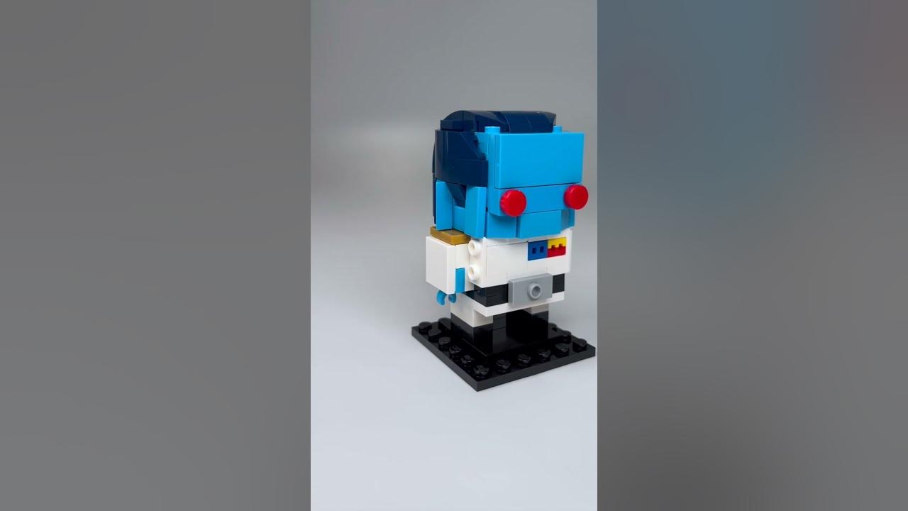 solsikke Nogen Vedholdende Custom LEGO ImperialBrickz Thrawn BrickHeadz Quick Review - YouTube