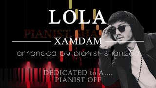 Xamdam Sobirov - Lola | piano tutorial | karaoke | PIANIST SHAHZOD
