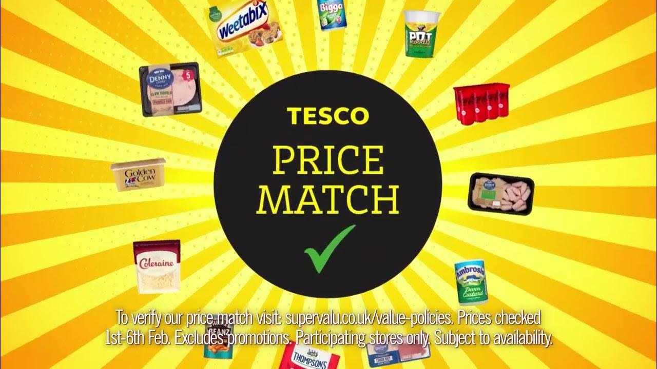 Winning Value with SuperValu Tesco Price Match 6th Feb 26th Feb