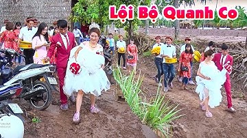 Đám Cưới MIỆT VƯỜN QUÊ NGHÈO SÓC TRĂNG Cô Dâu Quê Xinh Lắm Rước Dâu Lội Bộ Rồi Đi Xe Vui Quá