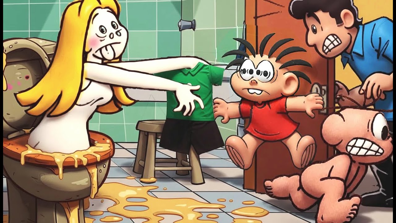 A LOIRA DO BANHEIRO VEIO PRA ASSUSTAR A TURMA | CURIOSIDADES SOBRE A TURMA DA MÔNICA