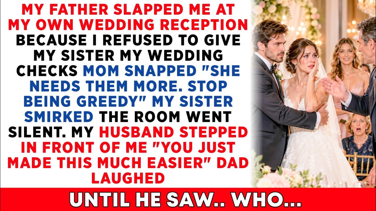 On My Wedding Day, Dad Slapped Me For My Sister's Wedding Checks "Stop Being Greedy" Then My Husband
