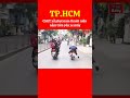 công an TP.HCM xử phạt nam thanh niên nằm trên yên xe máy. #tintuc #news #breakingnews #thenewdaily