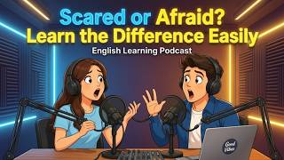 Celebrity Scared or Afraid? Learn the Difference Easily | Zoyo Daily English Podcast 🎙️ Net Worth