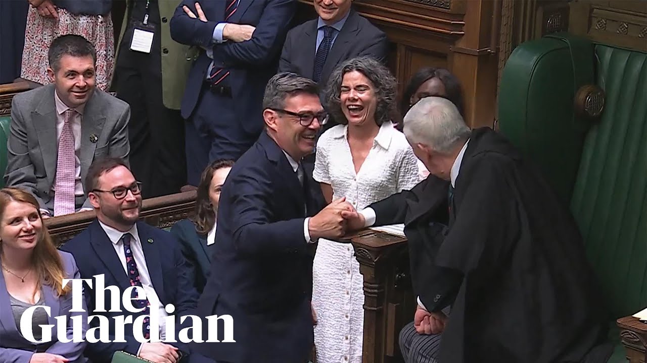 Andy Burnham Swon as MP as Commons Erupts in Cheers and Heckles