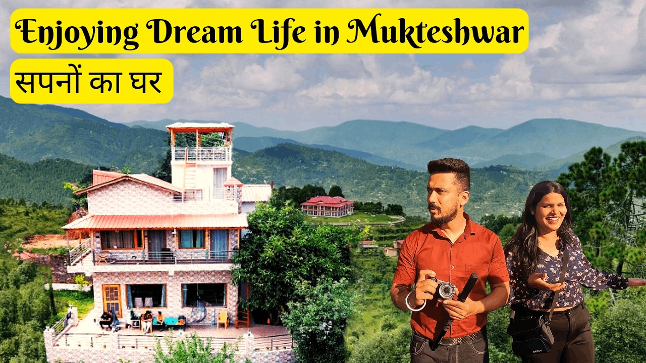Enjoying Dream Life in Mukteshwar, Uttarakhand | फिर बनाए खानदानी छोले | Musical Evening in Hills