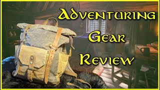 Canvas Backpack Review for FANTASY Adventurers