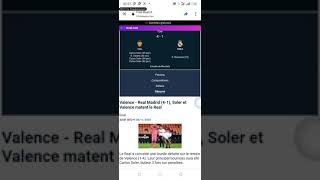 Comment regarder l'escore du match sur Facebook gratuit screenshot 1