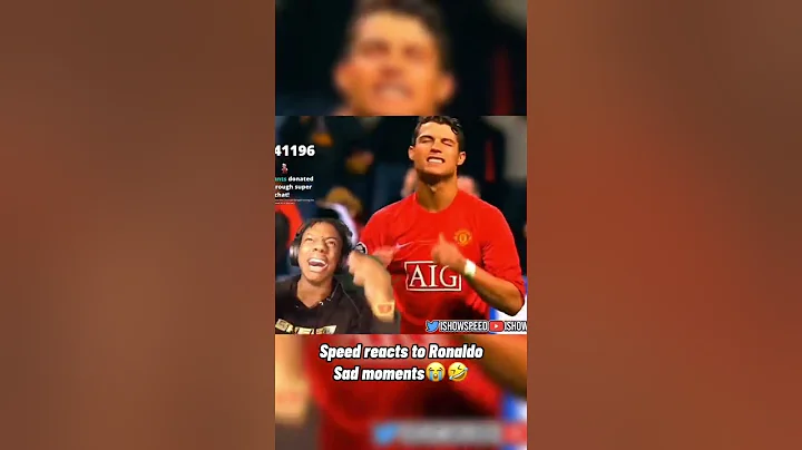 Speed Reacts to RONALDO Sad Moments in HISTORY