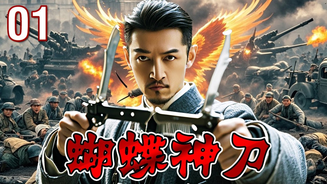 【超好看抗日剧】蝴蝶神刀 01 | 绝技高手为国归来，一把蝴蝶刀斩杀日寇，为救兄弟剿灭敌营