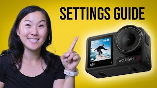 DJI Osmo Action 4 Complete Settings Guide