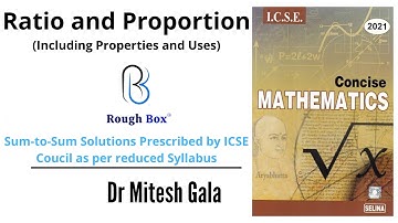 RATIO and PROPORTION | Ch-7 Ex 7D | Class 10 | ICSE | SELINA | Mathematics