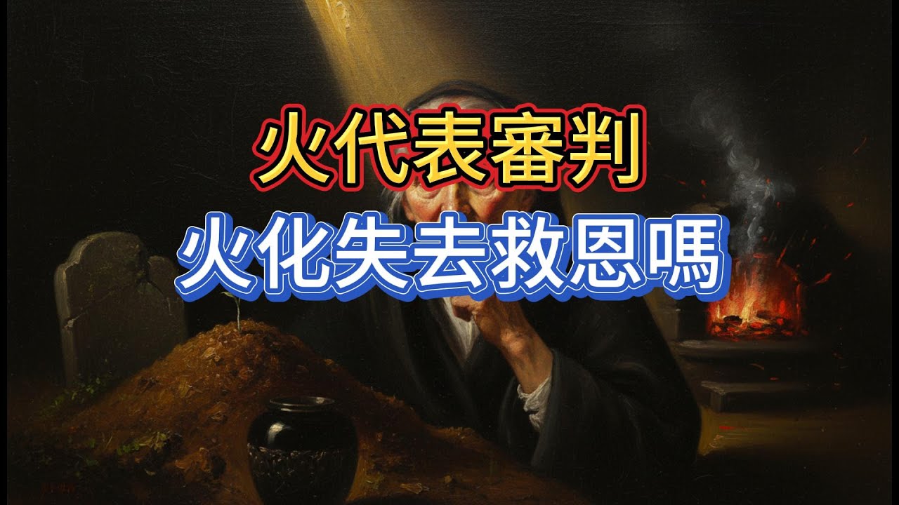 聖經裏火代表審判，基督徒遺體被烈火吞噬會失去救恩嗎？