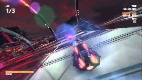 Fast Racing Neo: random Hibashira shortcut
