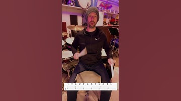 Drumming Hack: Counting eighth and quarter note triplets #shorts #drumlessons  #beginnerdrumlessons