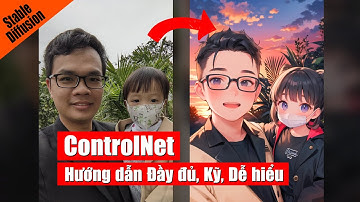 Hướng dẫn ControlNet DỄ HIỂU - chuyển hình Anime ẢO DIỆU | Stable Diffusion