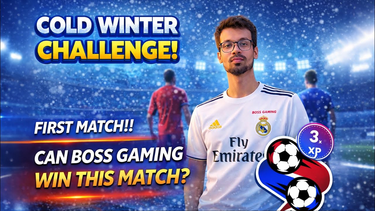 DLS Cold Winter Tournament Cup ❄️ | First Match Intense Gameplay | Boss Gaming
