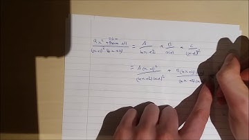 MEI C4 - partial fractions part 2