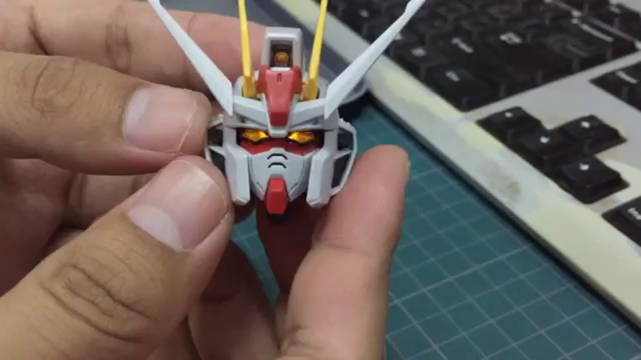 PG 1/60 Strike Gundam : Head Unit+LED (รีวิว)