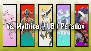 Pokémon Music  All NonLegendary Special Pokémon Battle Themes from the Core Series