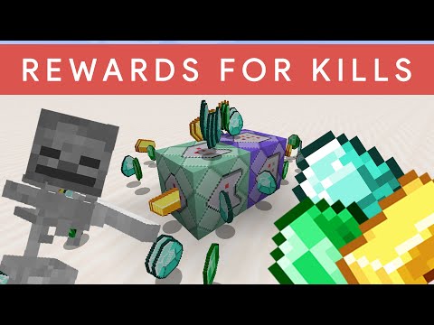 Minecraft 1.16 Kill Reward System // Command Block Tutorial