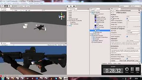 001 - Unity 3D : First Person Shooter Tutorial(FPS) - How To Create Mouse Look Script - Part 4
