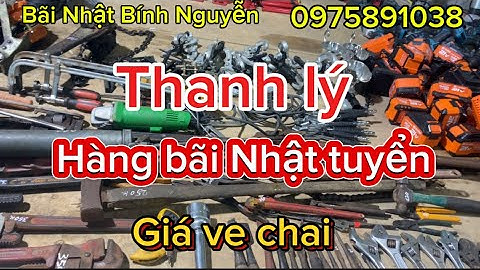 Thanh lý xả máy mài điện 100 v , ba lăng xích, cảo chữ C , mỏ lết răng, mỏ lết xích, rìu, mỏ lết …