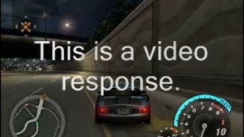 NFS Underground 2 speed glitch (248mph)